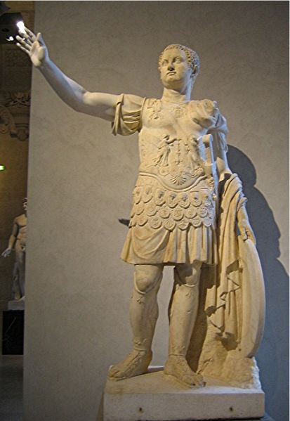 Tito Flavio Sabino Vespasiano, emperador romano, estatua