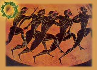 Tan importantes eran los juegos olímpicos en la antigua Grecia, que a ttravés de ellos se media el tiempo