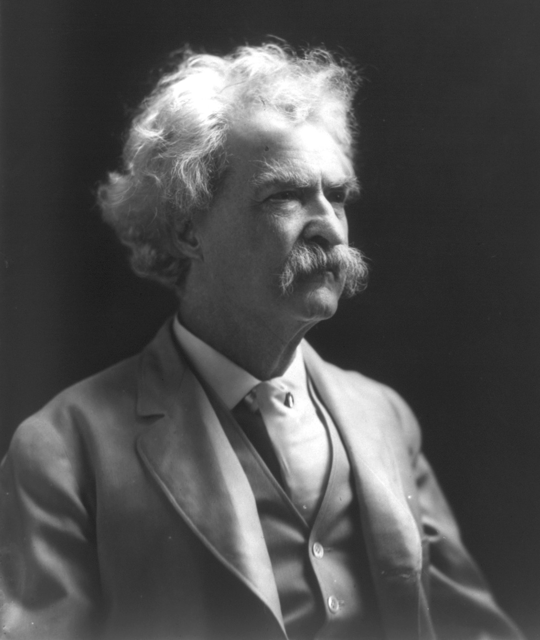 Mark Twain humorista y escritor estadounidense