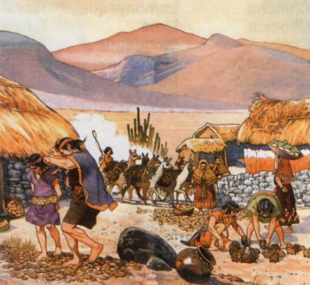Como era la economía de los Incas